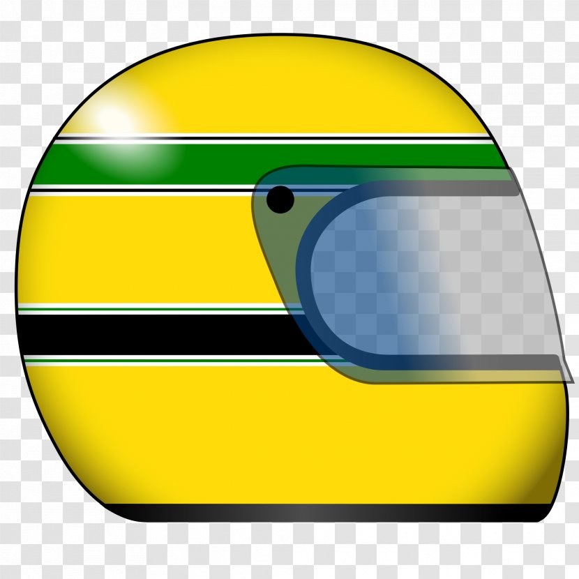 Motorcycle Helmets Instituto Ayrton Senna American Football - Helmet - Ayrtonsennas Transparent PNG