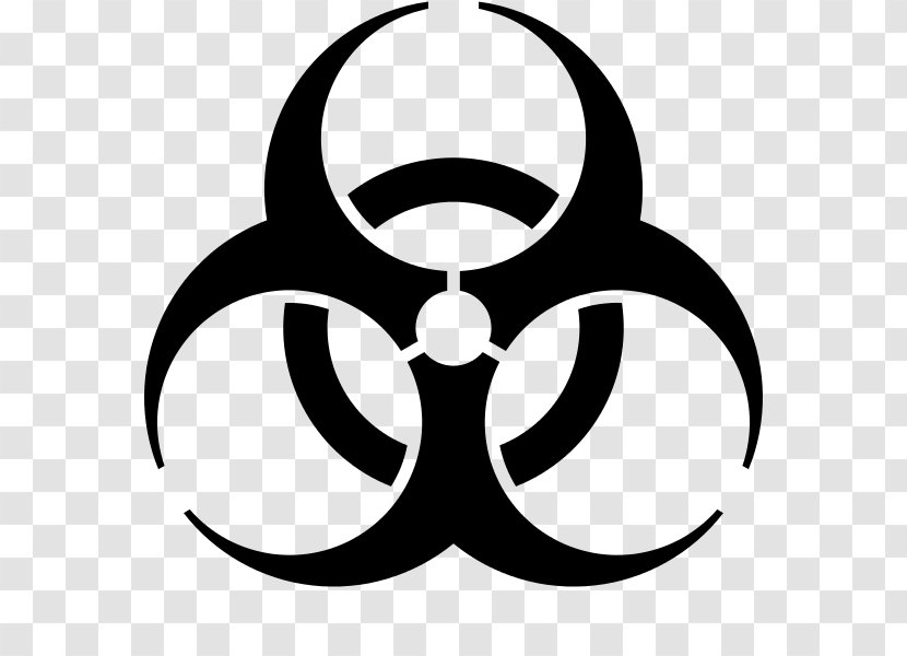 Biological Hazard Symbol Clip Art - Sign Transparent PNG