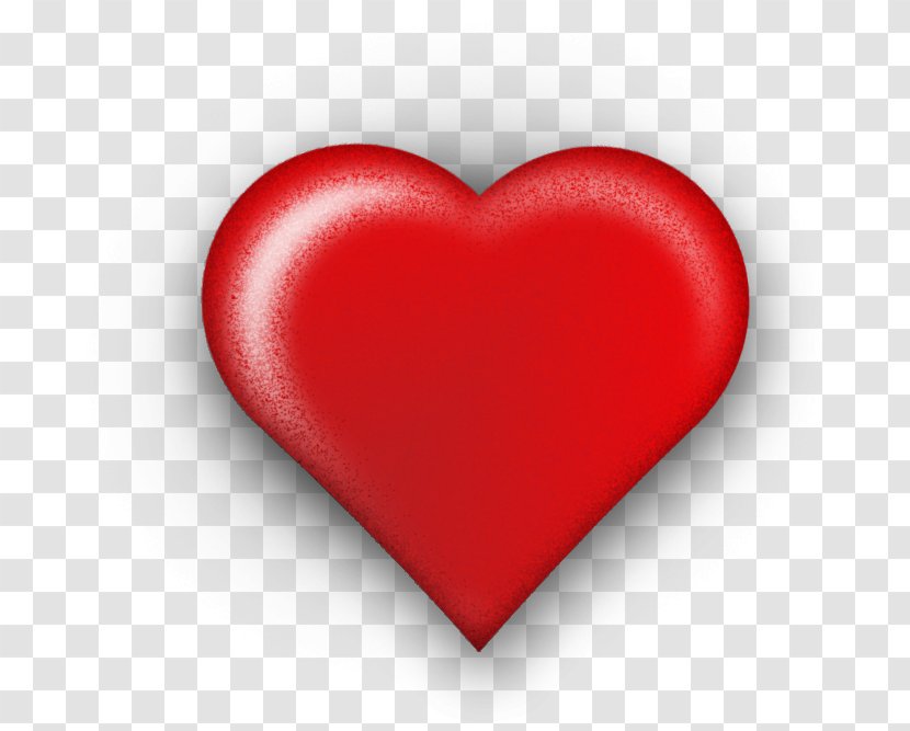 Red Heart Love Valentines Day - 3D Photos Transparent PNG