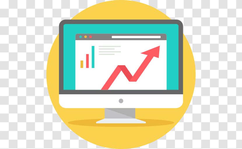 Chart - Computer Monitor - Report Icon Analytics Transparent PNG