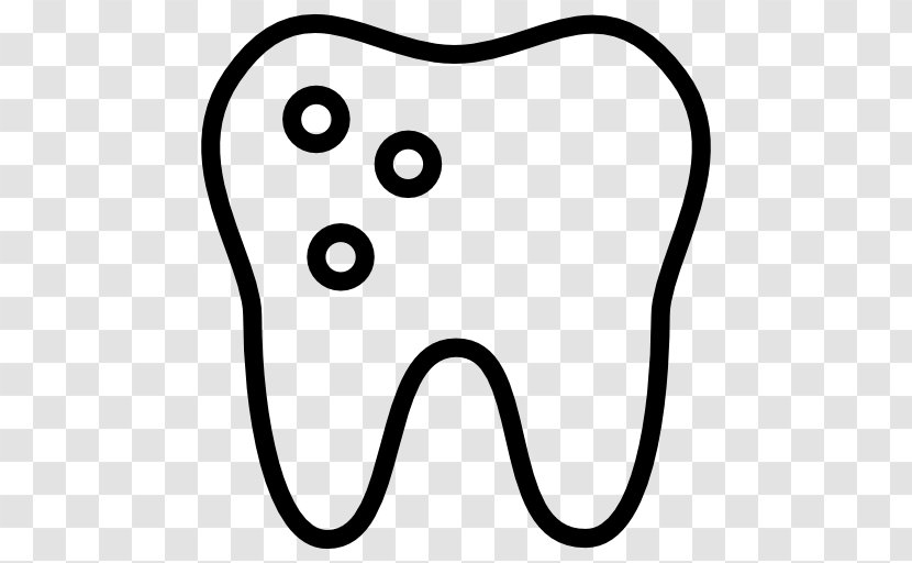 Human Tooth Decay Dentist Molar - Flower - Dente Transparent PNG