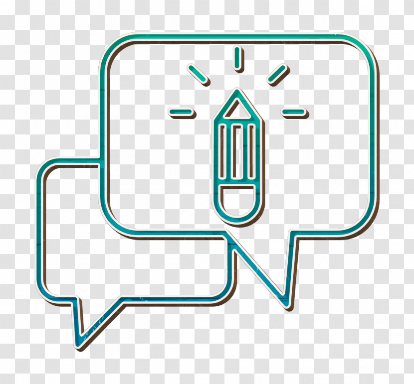 Creative Icon Chatting Icon Art And Design Icon Transparent PNG