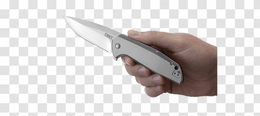 Columbia River Knife & Tool Serrated Blade Pocketknife - Hunting - Flippers Transparent PNG