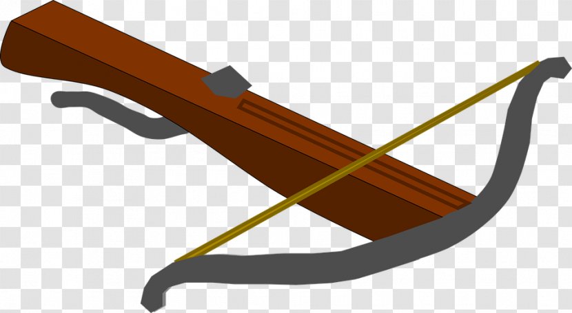 Crossbow Ranged Weapon Clip Art - Paper Transparent PNG