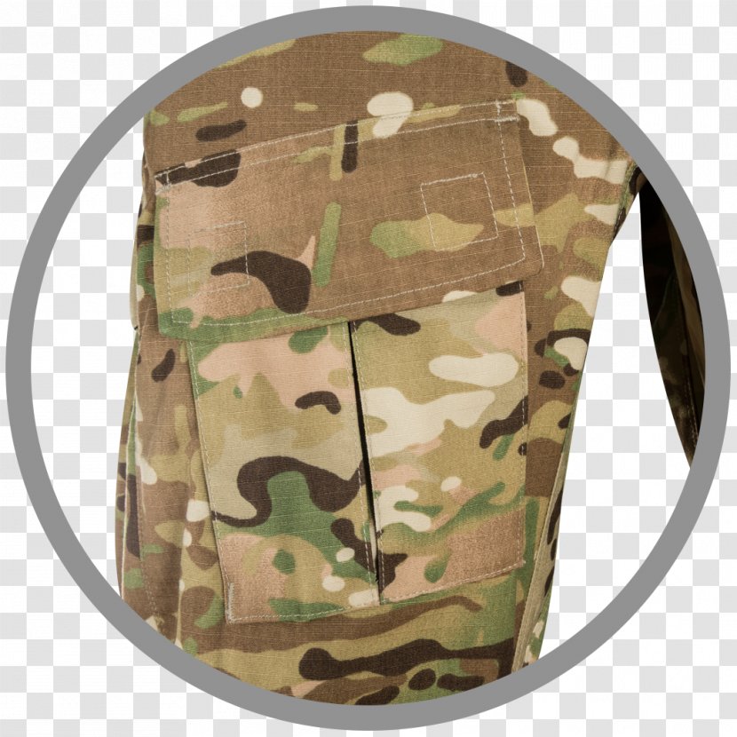 Military Camouflage MultiCam Cargo Pants T-shirt - Multicam Transparent PNG
