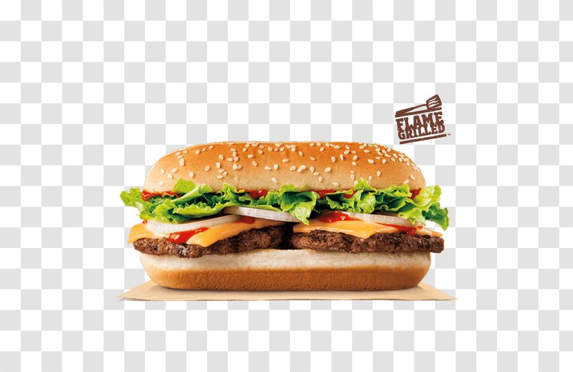 Cheeseburger Hamburger Whopper Burger King French Fries - Recipe Transparent PNG