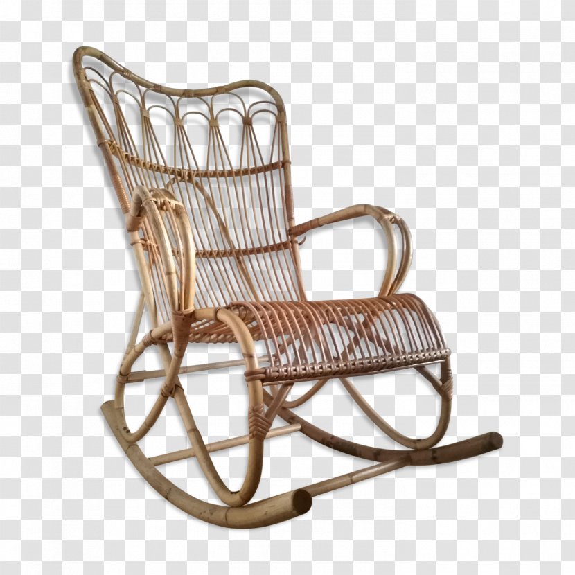 Rocking Chairs Garden Furniture Wicker Vintage Clothing - Rattan - Cherry Cottage Bb Transparent PNG
