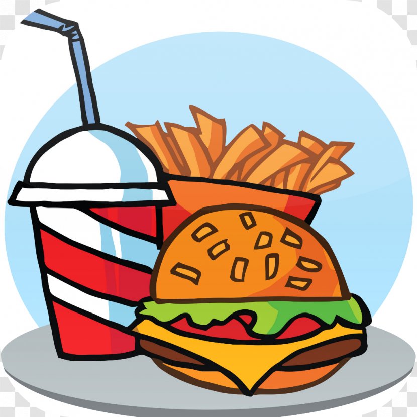 Fast Food Restaurant Junk French Fries Hamburger - Headgear - Burger And Sandwich Transparent PNG
