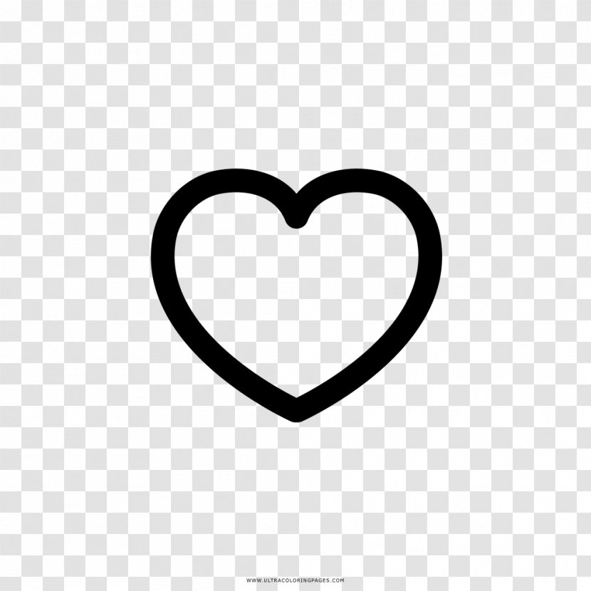 Drawing Heart - Black And White - 911 Transparent PNG