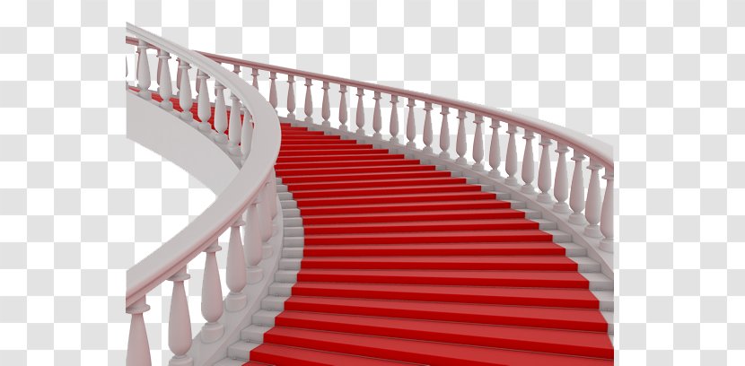 Stairs Stair Carpet Clip Art - Scalable Vector Graphics - Red Transparent PNG