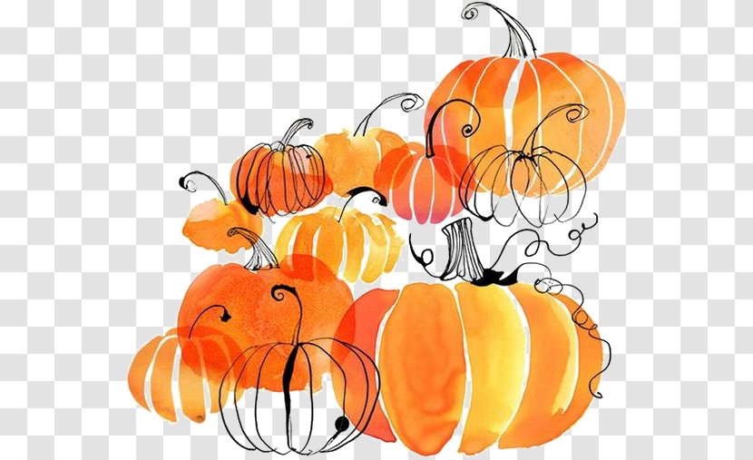 Autumn Harvest Festival Thanksgiving Flyer - Jackolantern - Pumpkin Transparent PNG