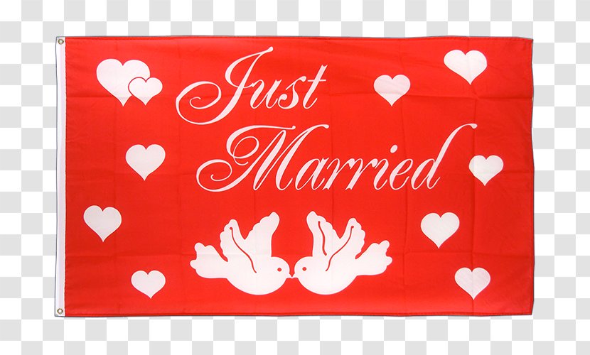 Marriage Flag Bridal Registry Wedding Gift Card - Paper - Just Married Transparent PNG