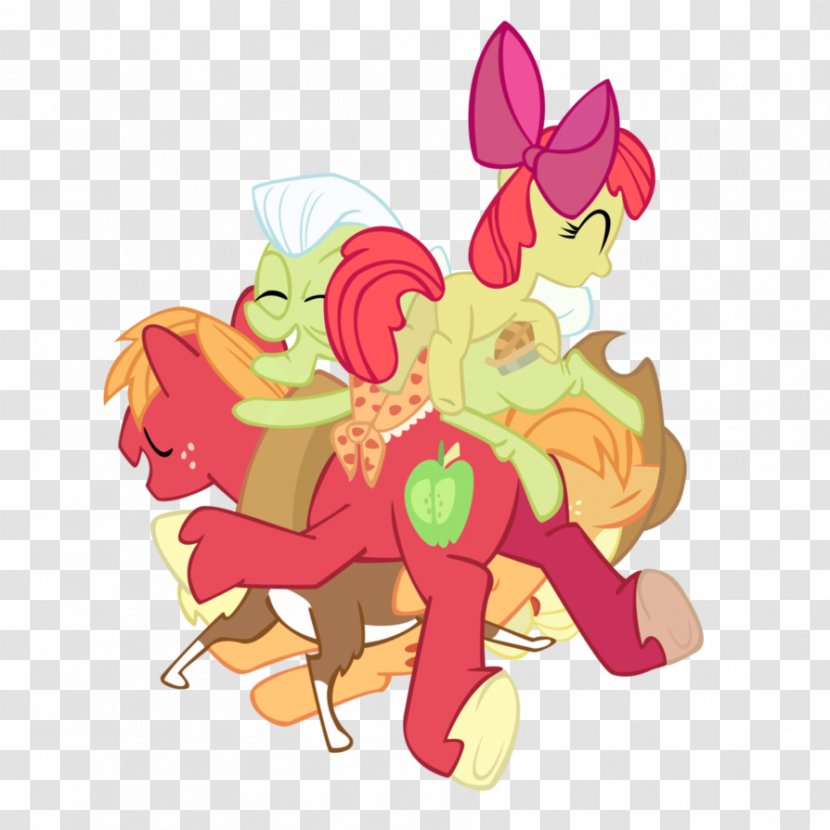 Apple Bloom Applejack Pony Family Appreciation Day Mother - Flower - Hug Transparent PNG
