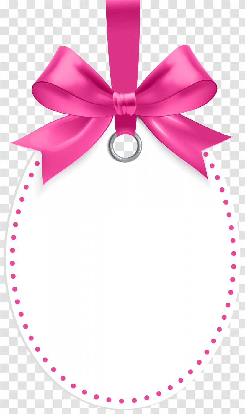 Canada Alarm Clock Table Argos - Veil - Label With Pink Bow Template Clip Art Transparent PNG
