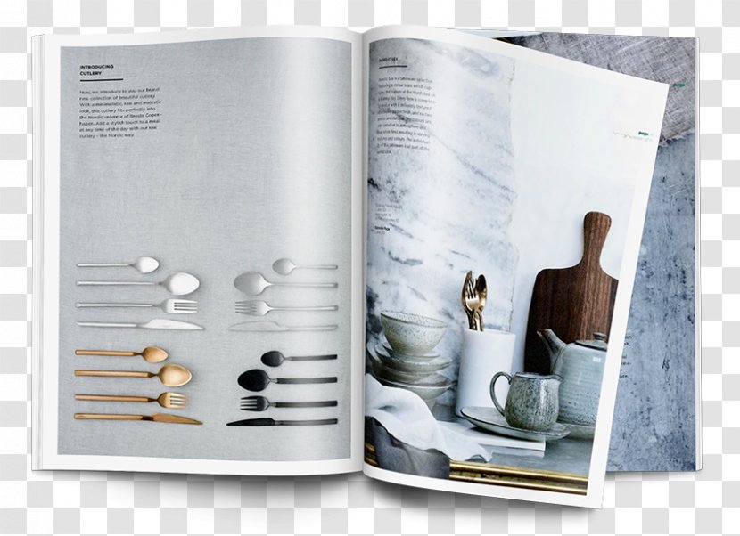 Cutlery Stainless Steel Edelstaal Broste Copenhagen - Restaurant Magazine Ad Transparent PNG