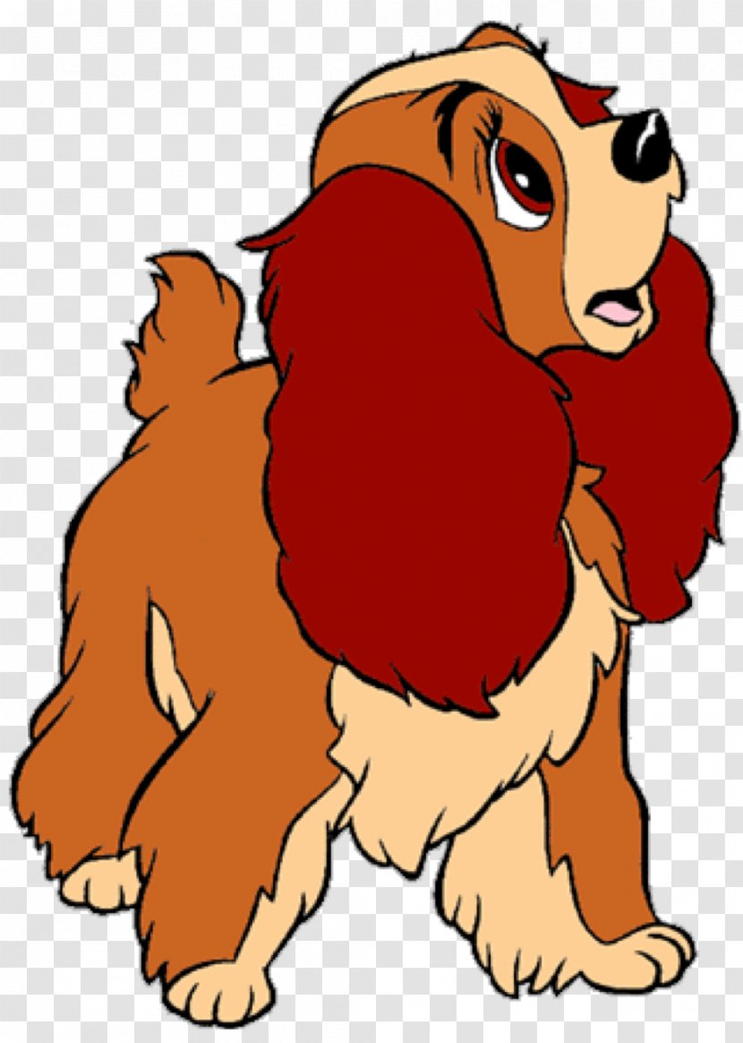 Scamp Puppy Cocker Spaniel The Walt Disney Company Clip Art - Dog Transparent PNG