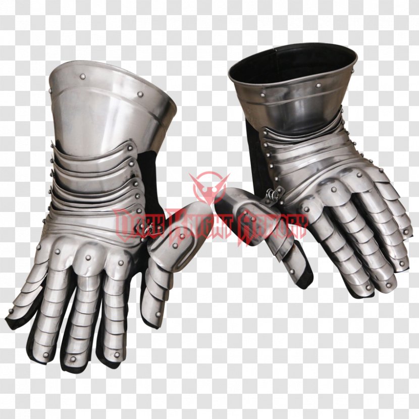Late Middle Ages Gauntlet Knight Glove - Medieval Armor Transparent PNG