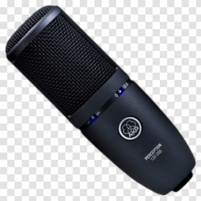 Microphone USB AKG Acoustics Sound Condensatormicrofoon - Audio Transparent PNG