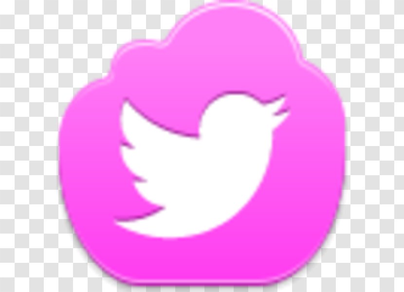 Our Lady Of Victory Social Media Clip Art - Pink - Bird Transparent PNG