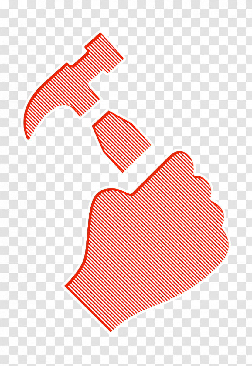 Hand Holding Up A Hammer Icon Gestures Icon Hands Holding Up Icon Transparent PNG