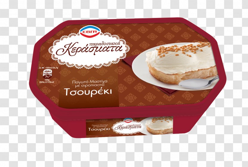 Ice Cream Tsoureki Evga S.A Delicatessen - Lieferservice Transparent PNG