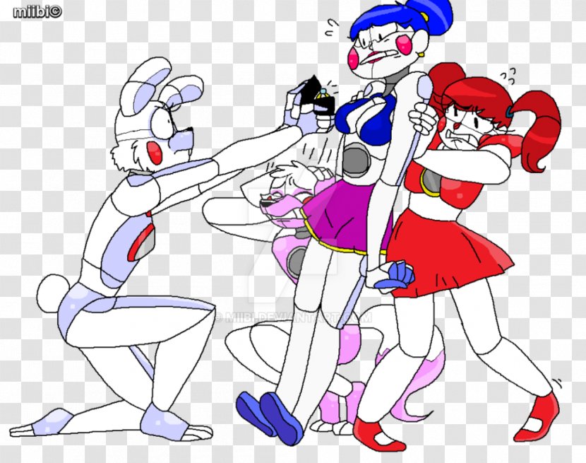 Five Nights At Freddy's: Sister Location Drawing Game DeviantArt - Cartoon - Flower Transparent PNG