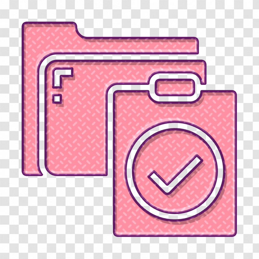 Clipboard Icon List Icon Folder And Document Icon Transparent PNG