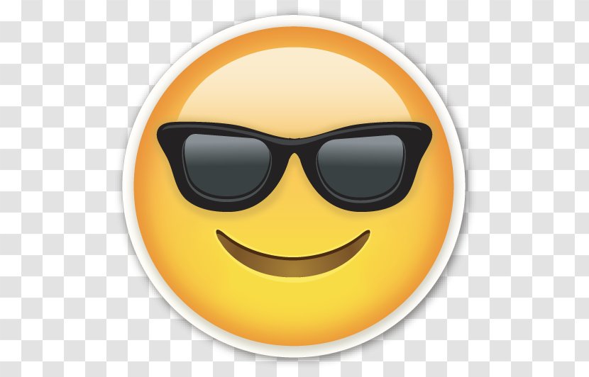 Emoji Emoticon Sticker Smiley - Heart - Smiling Face With Sunglasses Cool Transparent PNG