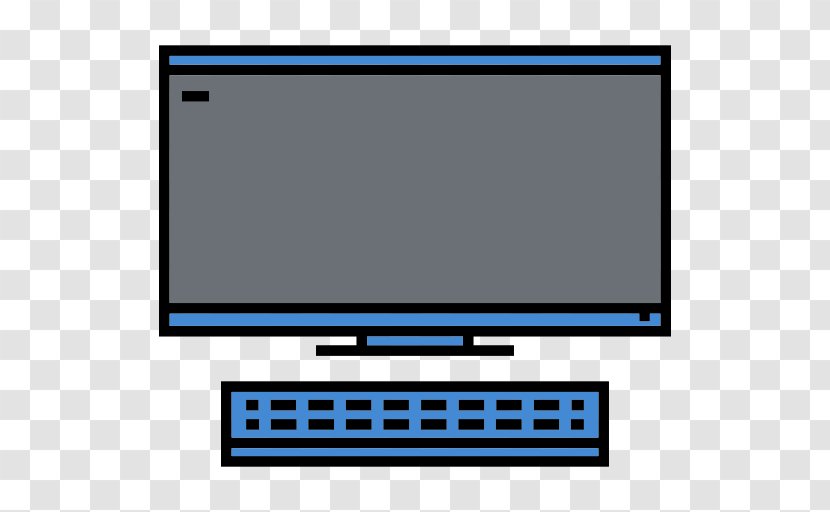 Computer Keyboard LED-backlit LCD Monitors - Technology Transparent PNG