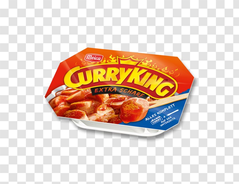 Currywurst Convenience Food Meica Junk Bratwurst - Tv Dinner Transparent PNG