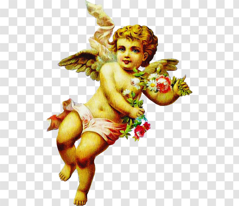 Angel Cupid Fictional Character Supernatural Creature Mythical - Mythology Transparent PNG