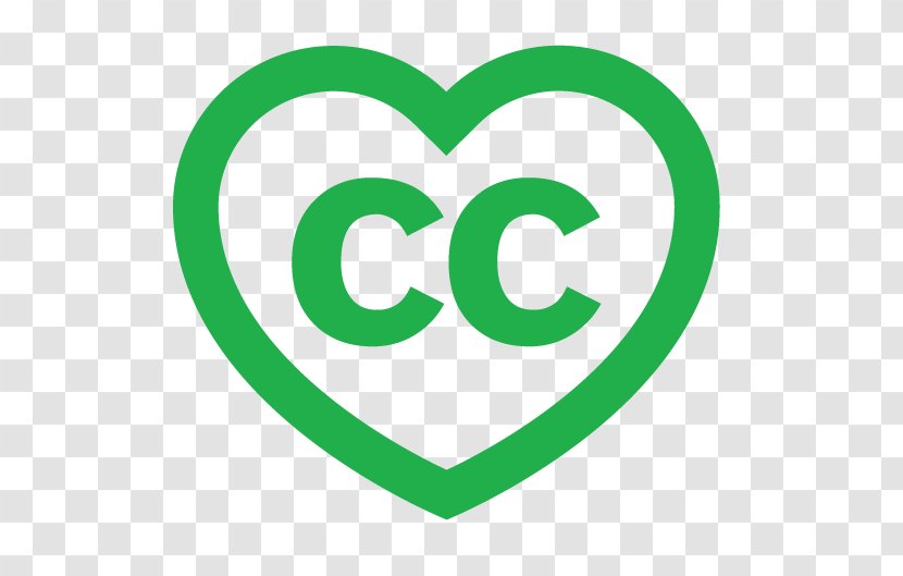 Creative Commons License Clip Art - Watercolor - Green Heart Transparent PNG