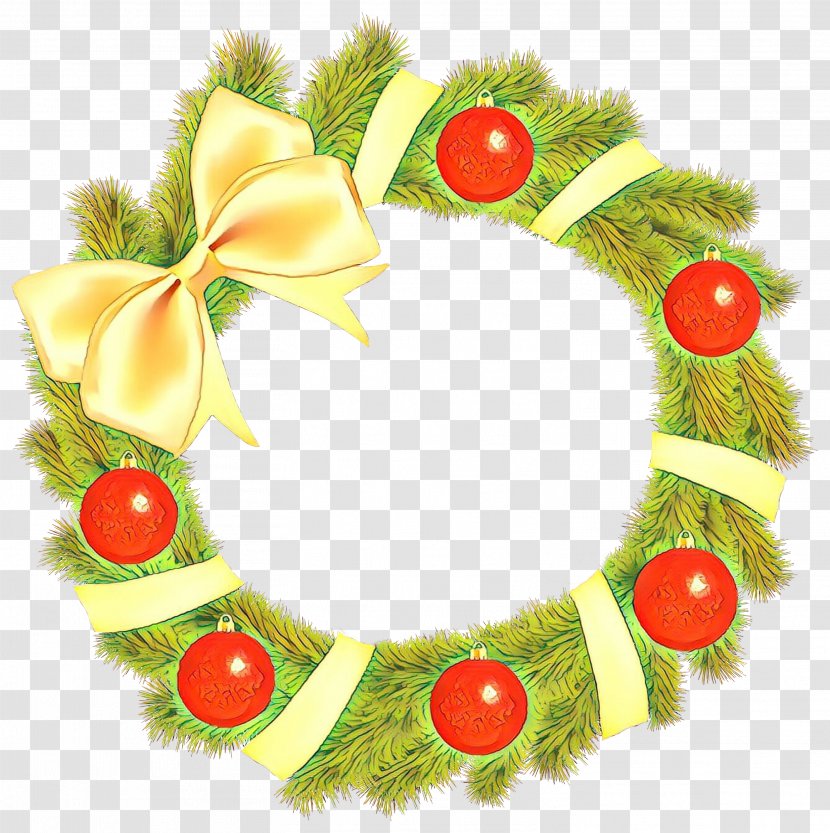 Santa Claus Clip Art Christmas Day Wreath - Fir - Ornament Transparent PNG