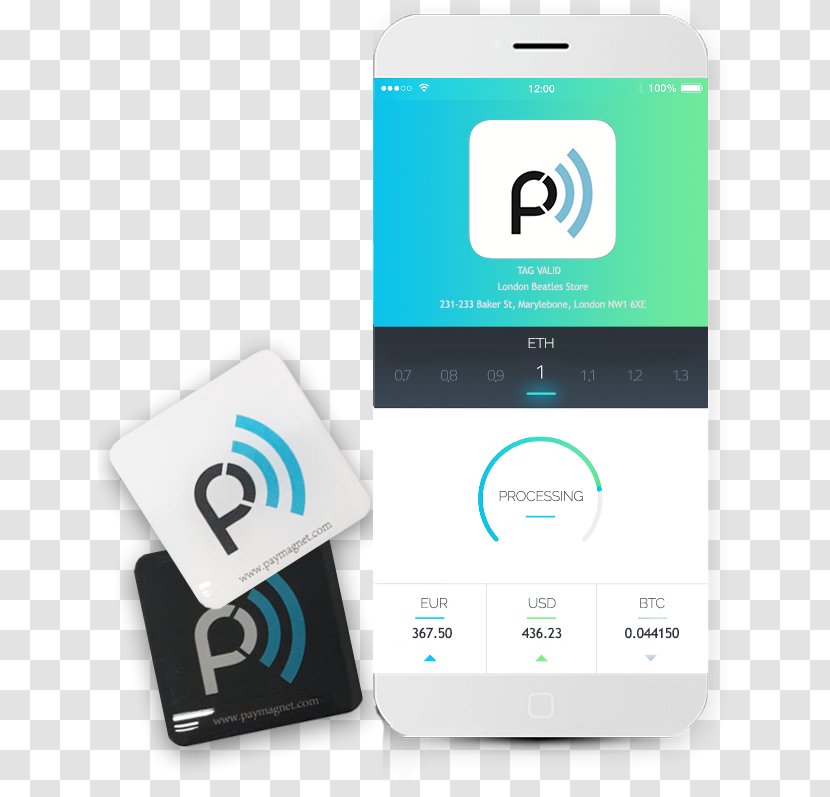 Mockup Logo Point Of Sale PayAnywhere - Contactless Payment Transparent PNG