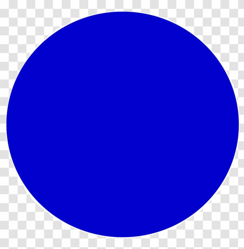 Circle Clip Art Image Point - Electric Blue Transparent PNG