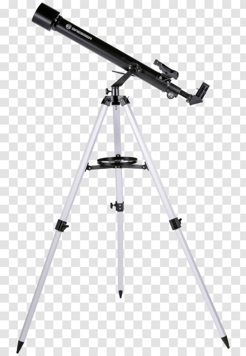 Refracting Telescope Altazimuth Mount Bresser Astronomy - Optical Instrument - Brown Transparent PNG