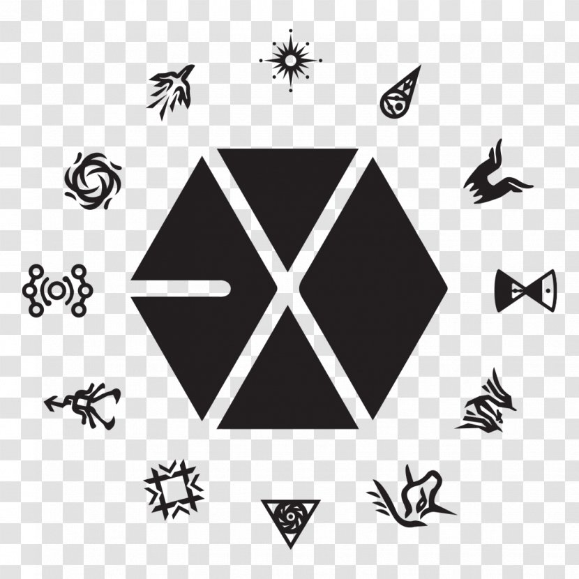 EXO Logo K-pop Image Mama - Leaf - Kpop Transparent PNG