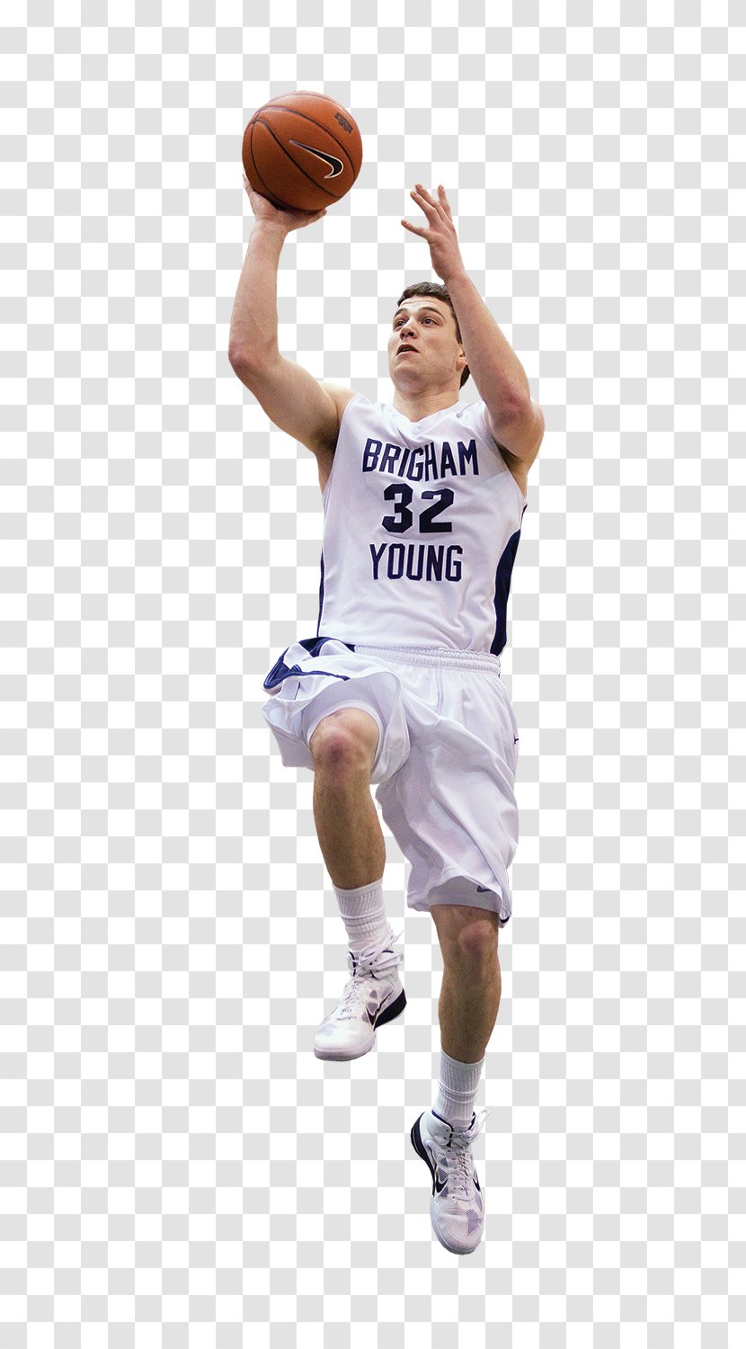 Jimmer Fredette Basketball Player Material Shoulder - Ball - Tj Transparent PNG