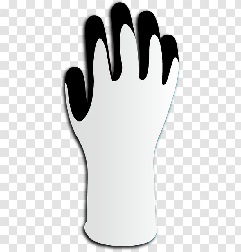 Baseball Glove Medical Schutzhandschuh Thumb - Hand - Lady Transparent PNG