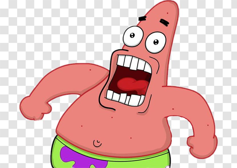 Patrick Star Character Clip Art - Cartoon - Momos Transparent PNG