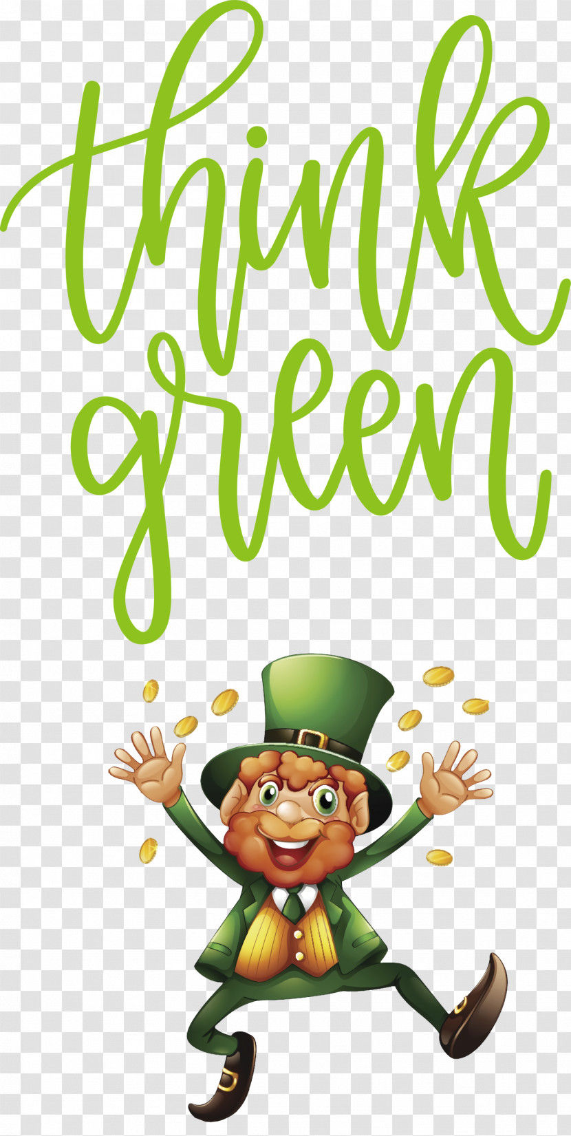 Think Green St Patricks Day Saint Patrick Transparent PNG