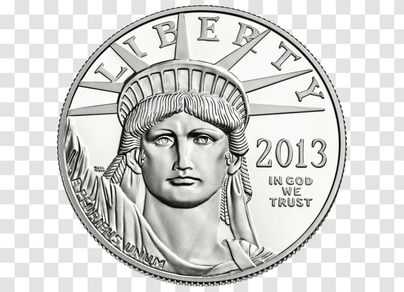 American Platinum Eagle Bullion Coin - Silver Transparent PNG