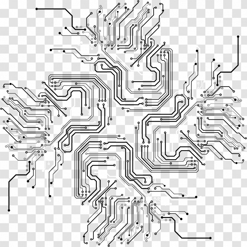 Circuit Lines,line,Creative - Tree - Frame Transparent PNG