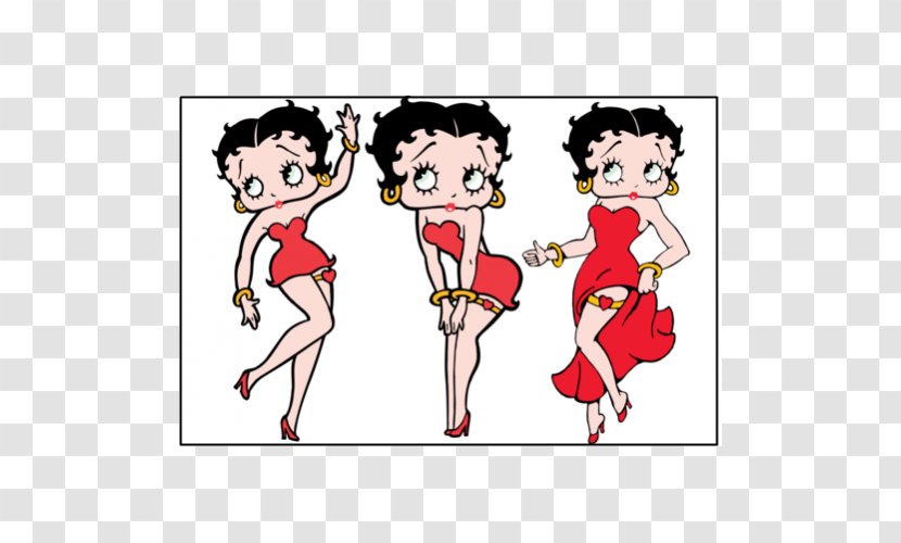 Betty Boop Minnie Mouse Popeye Cartoon - Heart Transparent PNG