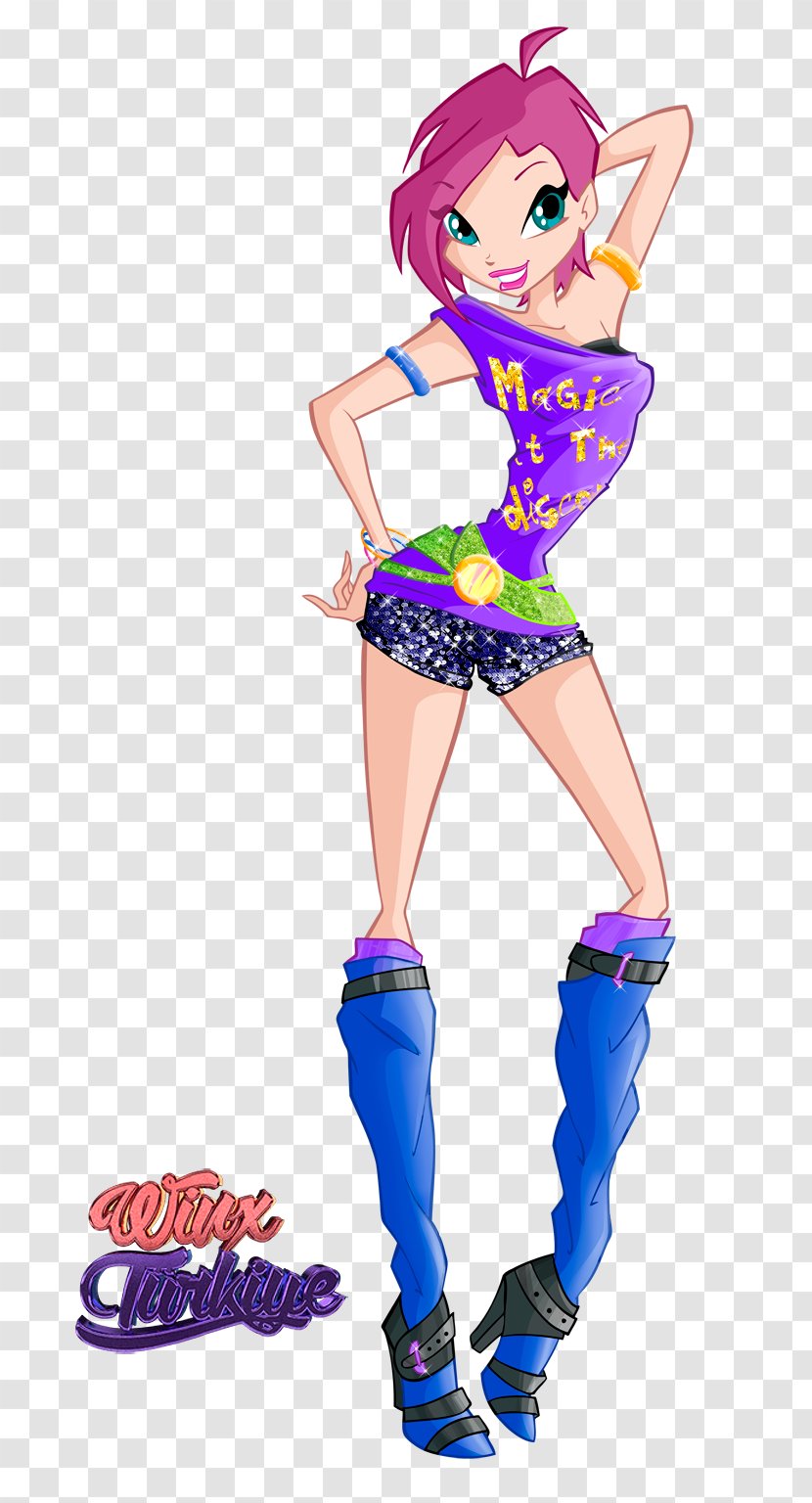 Tecna Bloom Winx Club - Silhouette - Season 5 TritannusWinx Transparent PNG