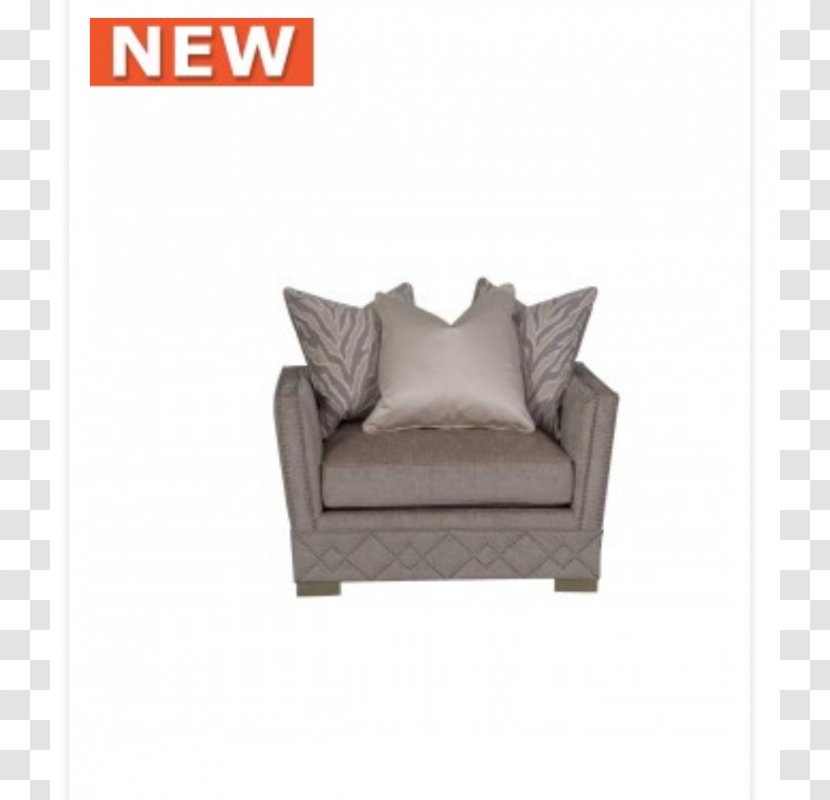 Loveseat Wing Chair Couch Upholstery - Taupe Transparent PNG