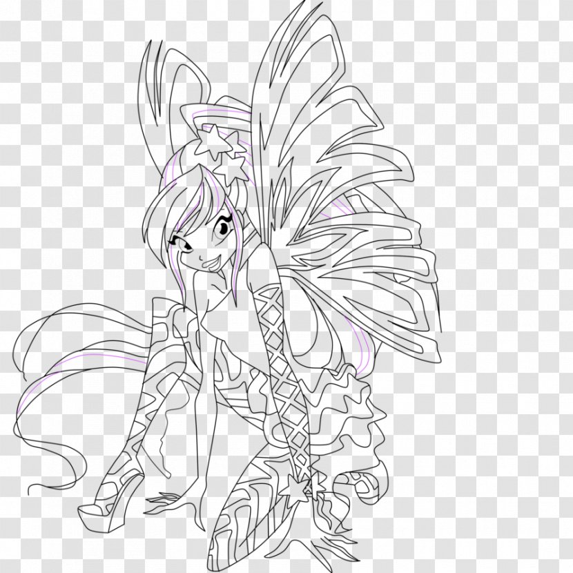 Tecna Musa Flora Stella Bloom - Cartoon - Aisha Sirenix Transparent PNG