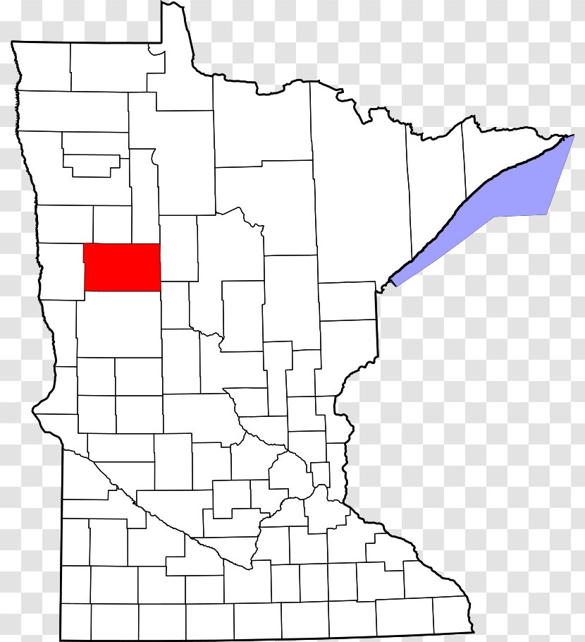 Meeker County, Minnesota Murray Faribault Houston Albert Lea - Map Transparent PNG