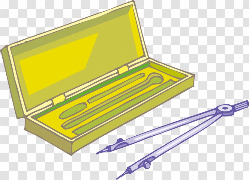 Stationery Compass Drawing Tool - Tools Material Picture Transparent PNG