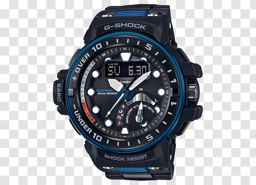 Master Of G G-Shock Watch Casio Illuminator - Gshock Gpw1000 Transparent PNG